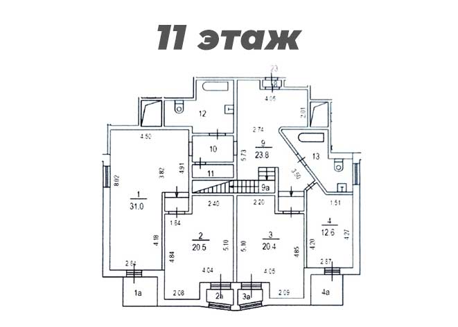 Видовой пентхаус  <span>с собственной смотровой площадкой</span>